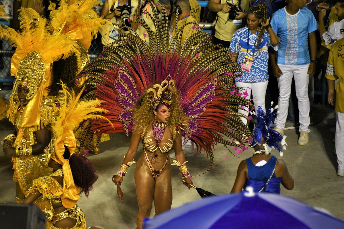 Зажигательный и жаркий карнавал в Рио. - Елена Савчук 