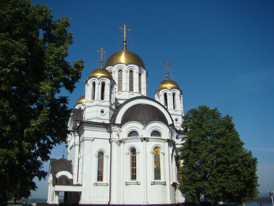 Храм Георгия Победоносца - марина ковшова 