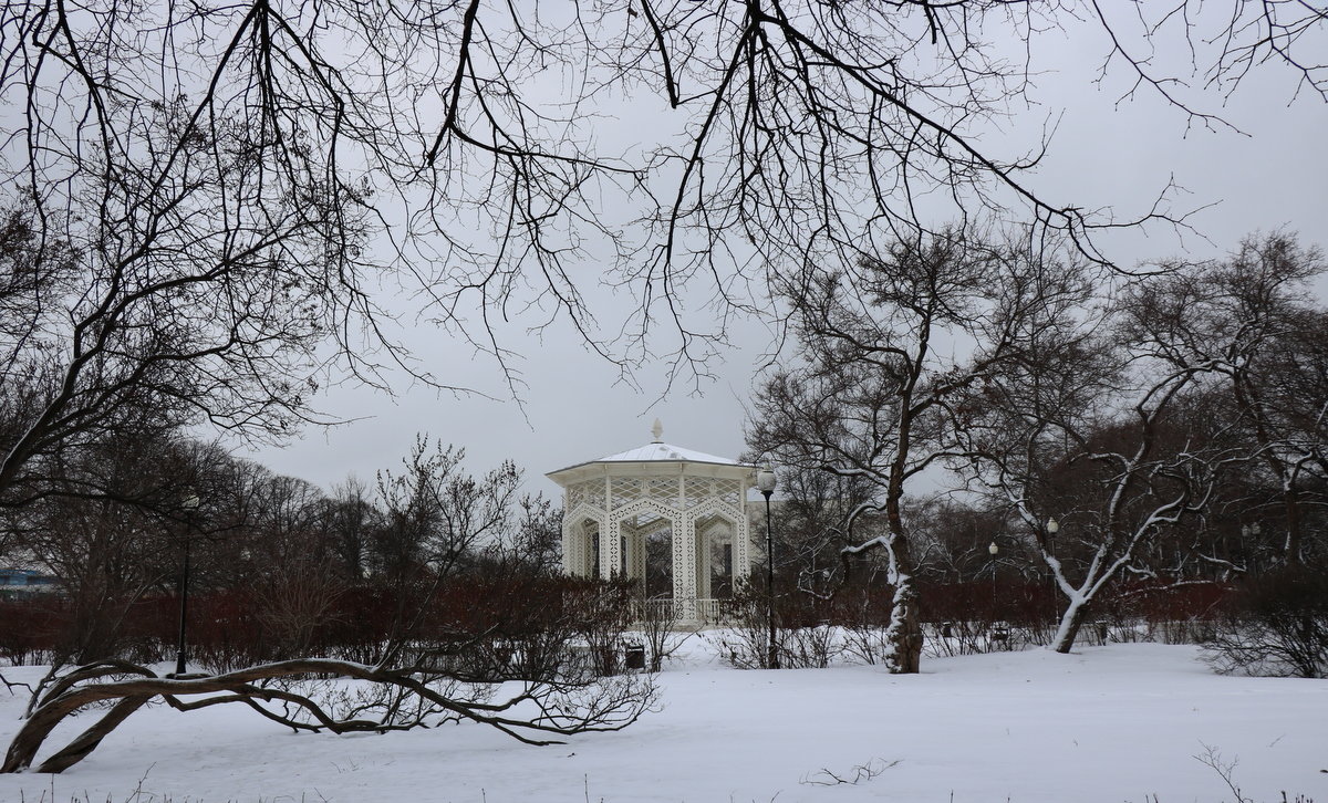 Беседка в парке - Галина Козлова 