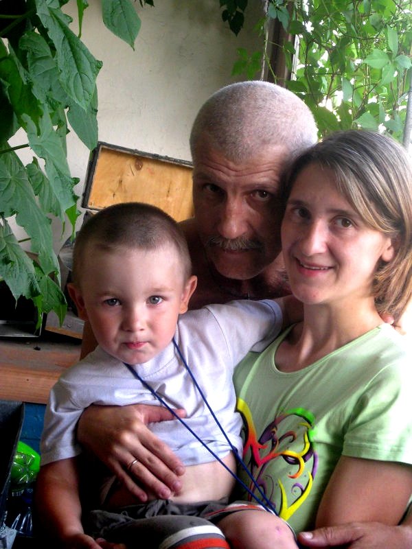Мой муж Александр, дочь Юлия и внук Егор - aleks50 