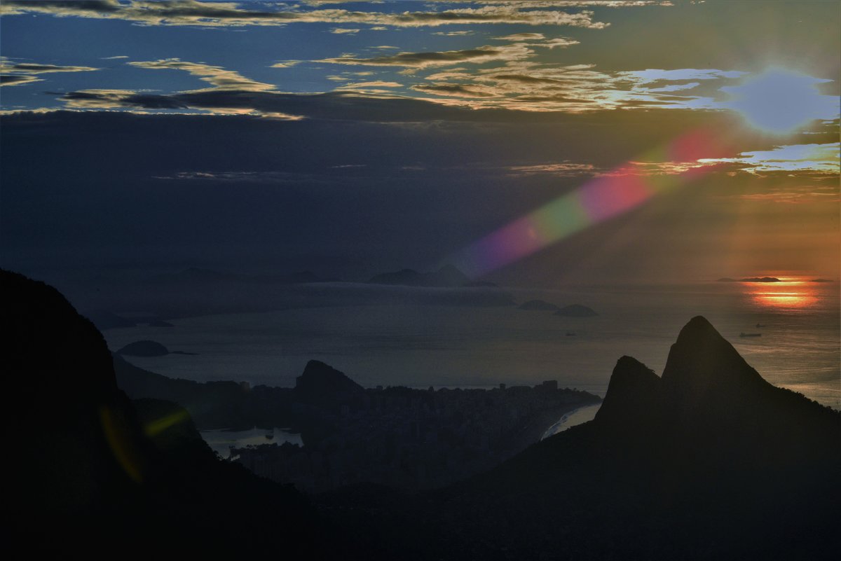 Начало дня в Рио-де-Жанейро. - Елена Савчук 