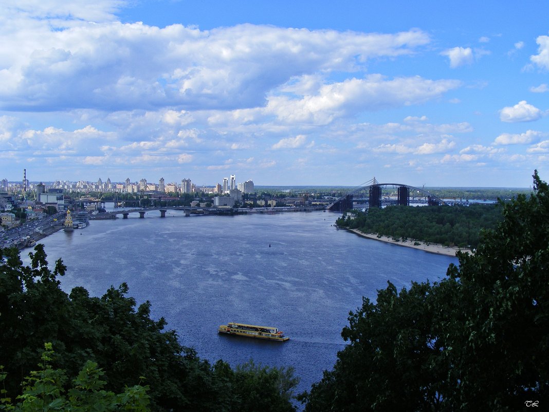Киев река Днепр