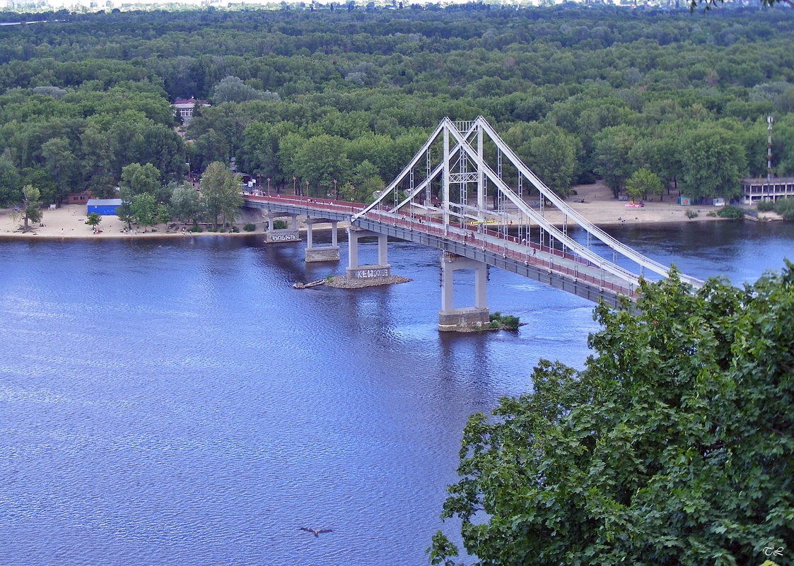 Пешеходный мост. Киев - Татьяна Ларионова