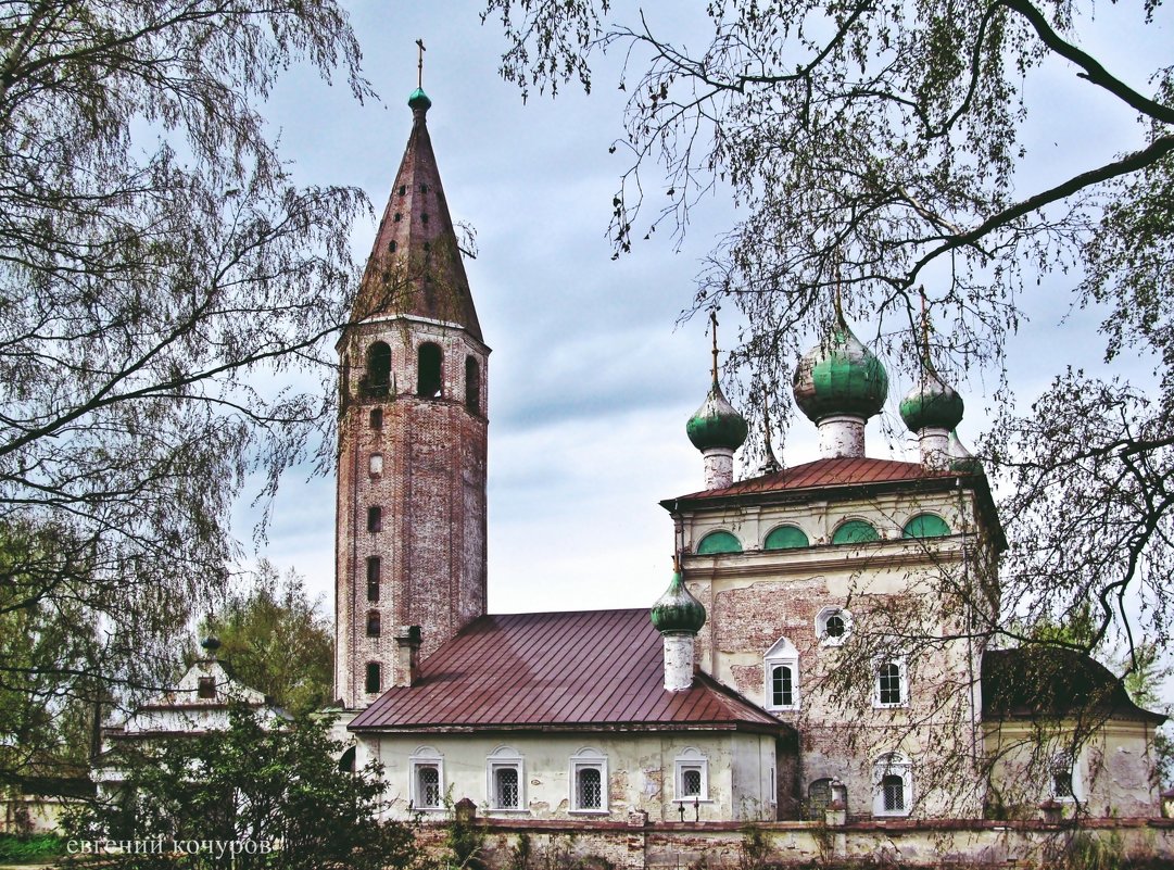 Село Вятское. Воскресенская церковь - Евгений Кочуров