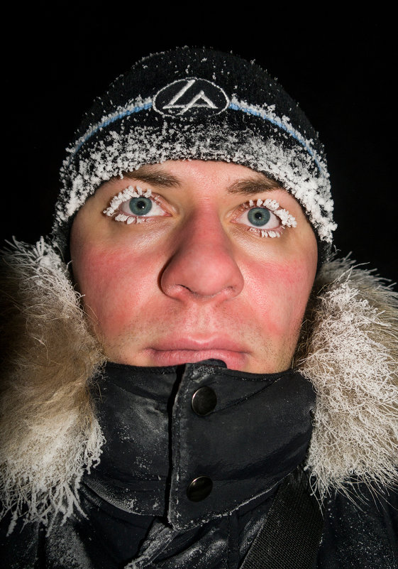 Портрет северянина, когда на улице -40°C) - Николай Зиновьев