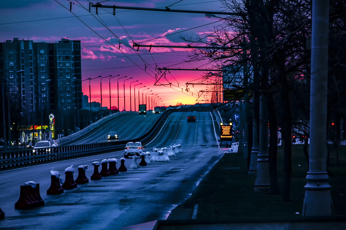 Закат над Москвой .... - Сергей Козырев