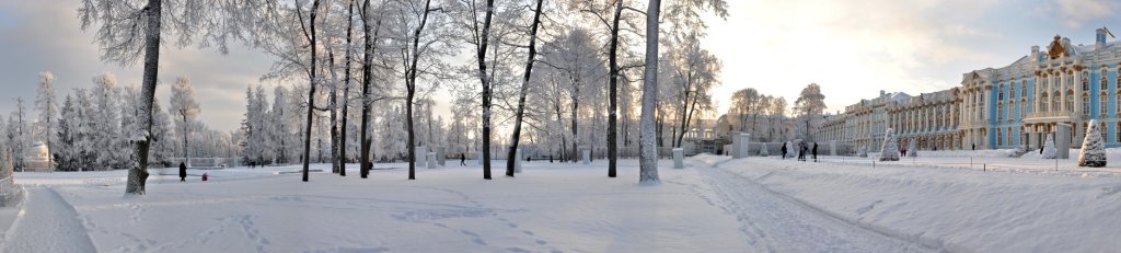 Зима в Царском селе. - Харис Шахмаметьев
