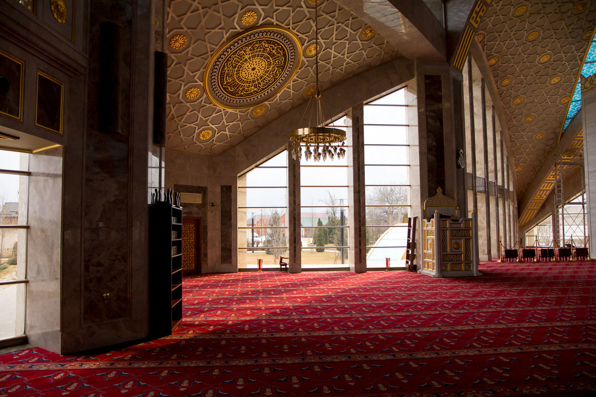Мечеть имени Аймани Кадыровой В Аргуне. - Андрей Дурапов