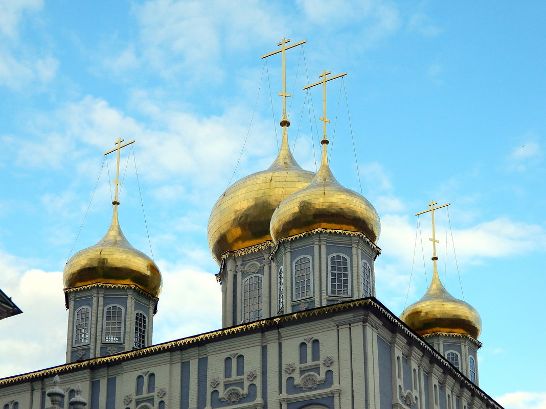 Золоты купола. Успенский собор Тульского кремля - Алла Захарова