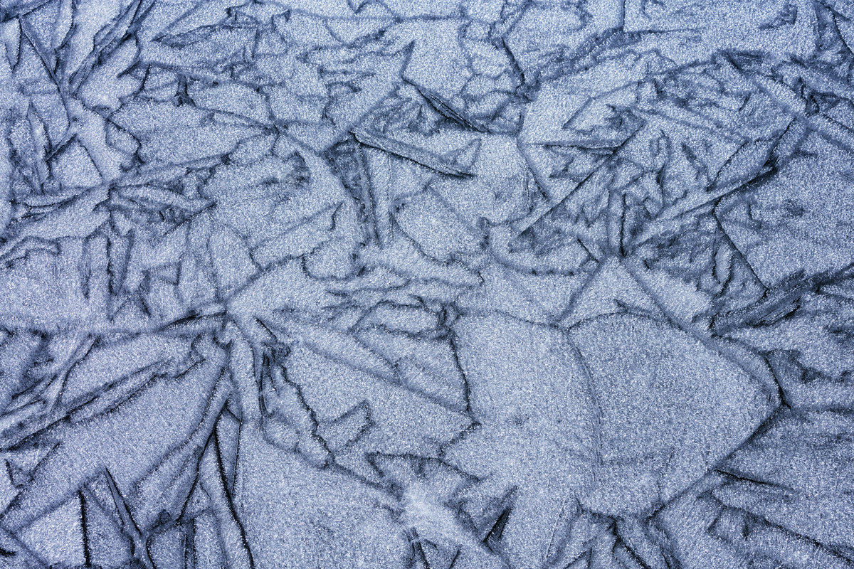 Природа рисует - Лёд на реке - slavado 