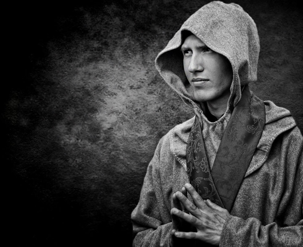Портрет монаха капуцина - Sergio Borkoni