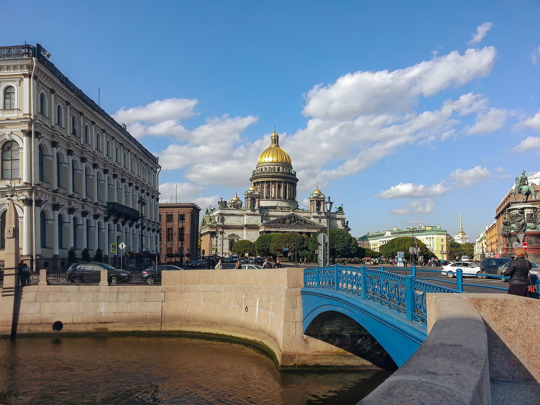 Синий мост Санкт-Петербург самый широкий