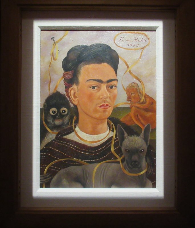 Фрида Кало. Автопортрет с обезьянкой, 1945 - Елена Павлова (Смолова)