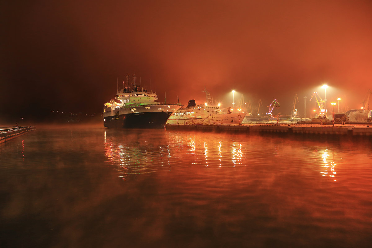 Ночной порт - Anton Mphoto