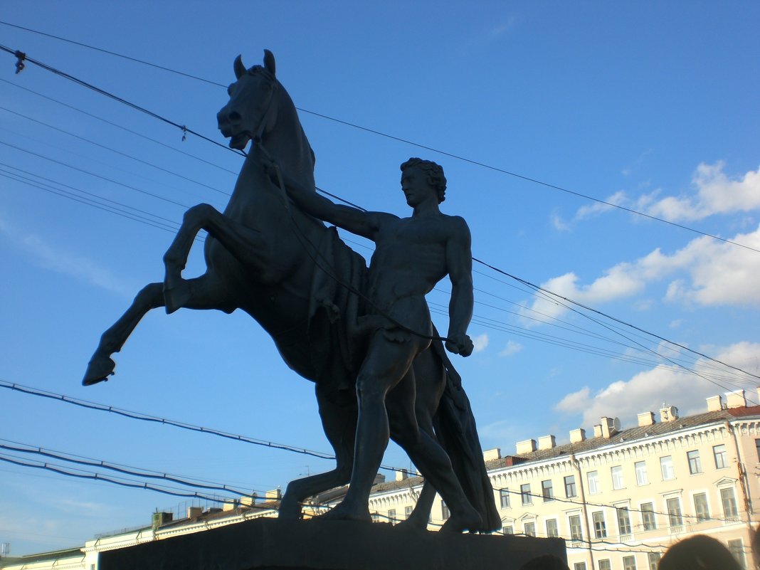 аничкин мост в санкт петербурге