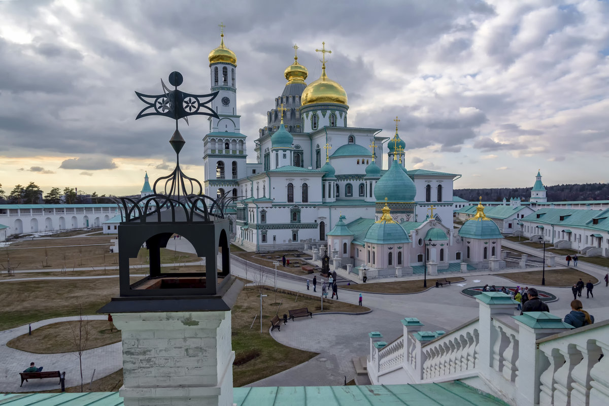 вечер в Новоиерусалимском монастыре - Moscow.Salnikov Сальников Сергей Георгиевич