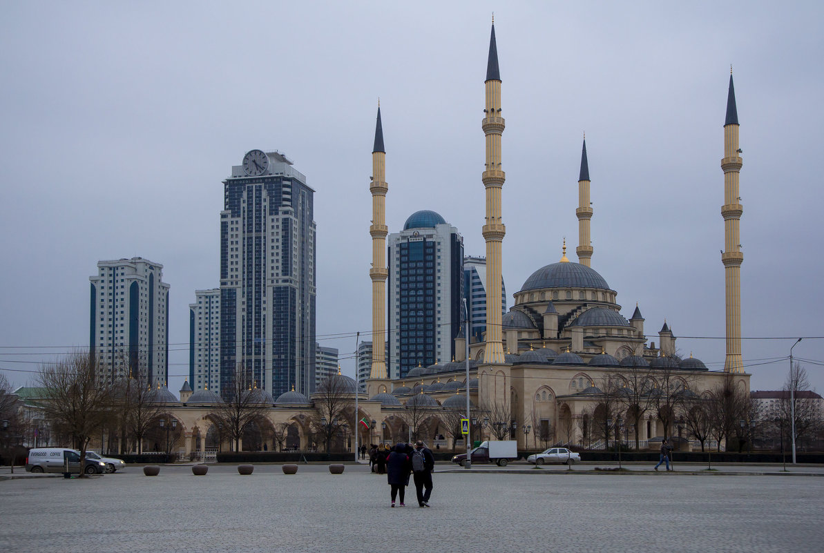 Грозный сити и мечеть " Сердце Чечни" - Андрей Дурапов