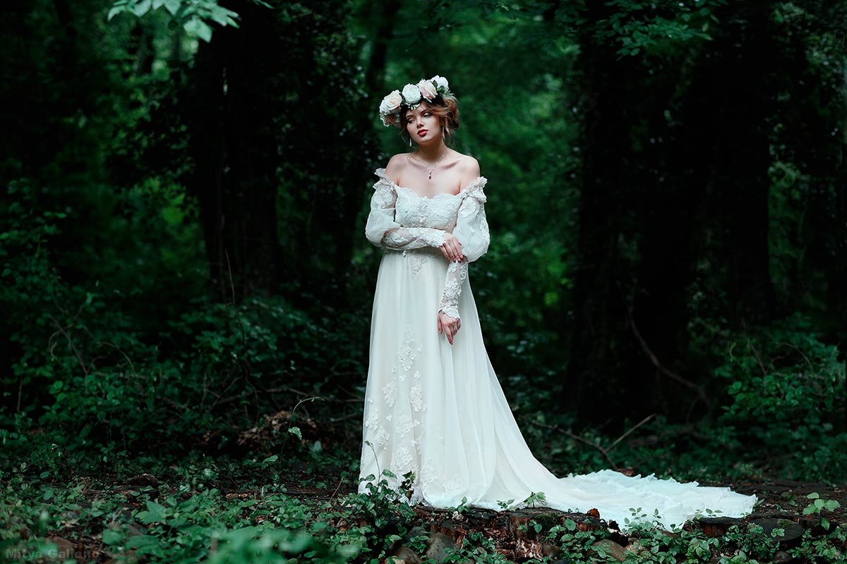 Невеста в Образе Лесной Нимфы - Mitya Galiano