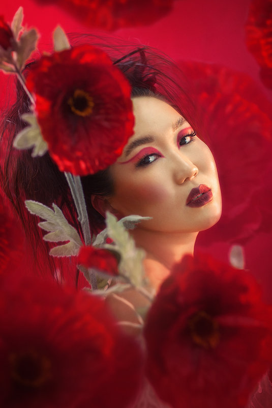 Красный цветок - Анастасия 