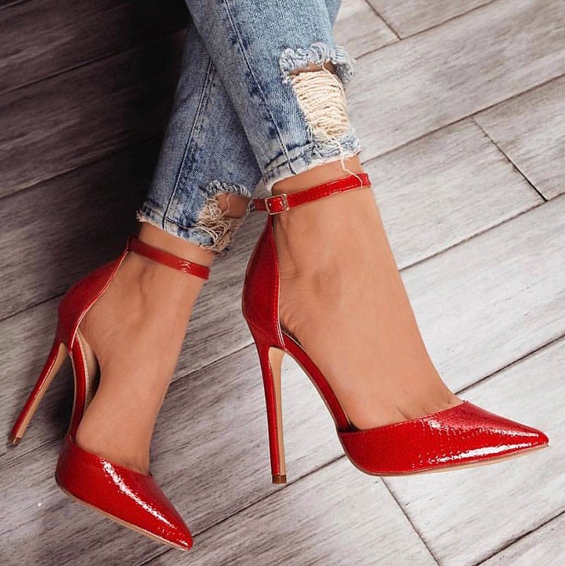 Красные туфли - dindin 