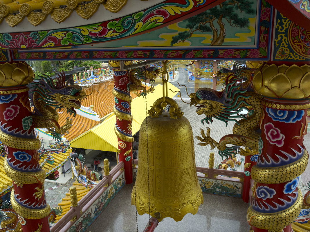 2019, Таиланд, Банг Саен, китайский храм красного дракона - Владимир Шибинский