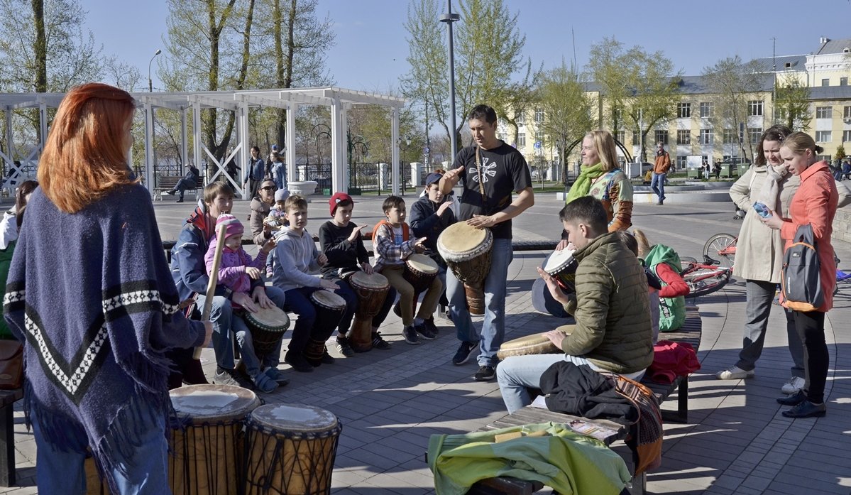 1.05.19. Барабаны, мастер-класс... - Алекс Б-в