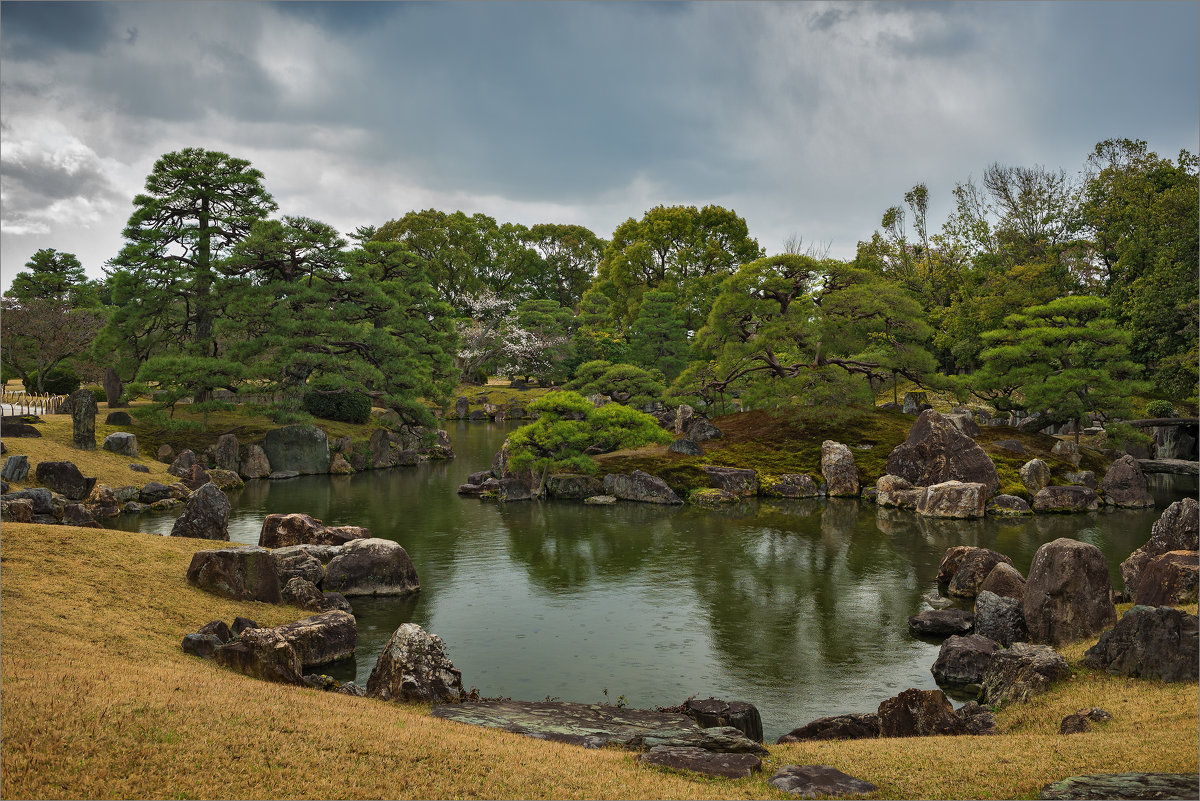 Сад камней в замке сёгуна Нидзё в Киото (3) - Shapiro Svetlana 