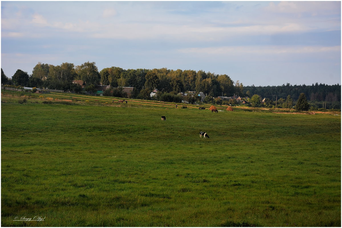 Сельский пейзаж. - Sergey (Apg)