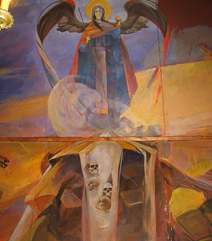Росписи Крестовоздвиженского  храма в Мелихове - Евгений Кочуров