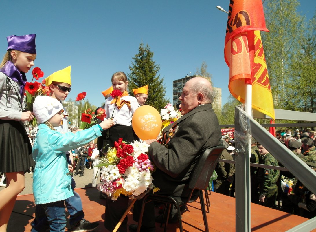 поздравление ветеранов - Владимир 