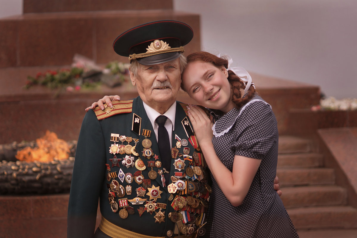 дед с внучкой - Марина Макарова