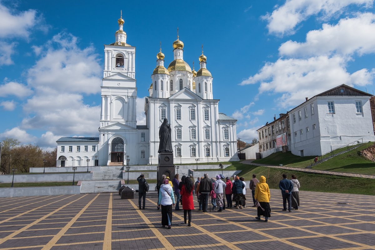 Площадь патриарха Сергия(Страгородского) в Арзамасе. - Виктор Евстратов