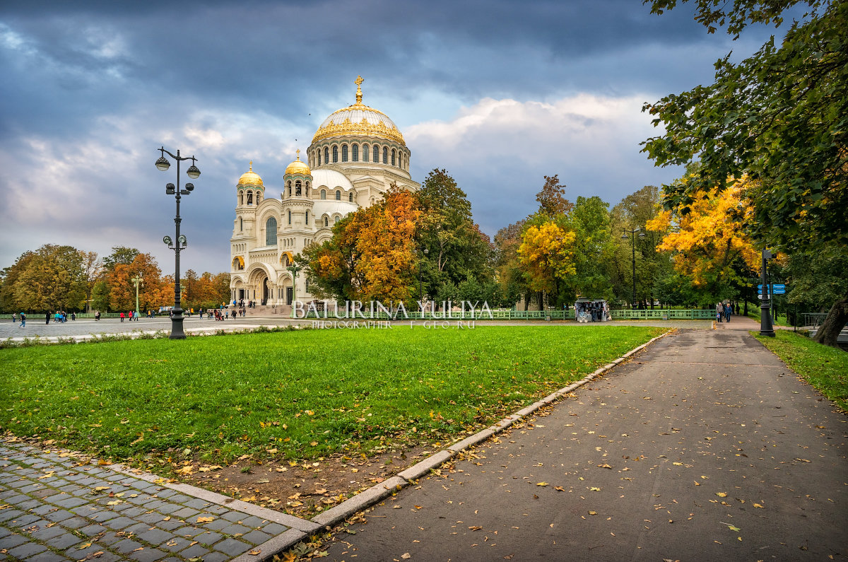 St Nicholas Naval Cathedral in Kronstadt