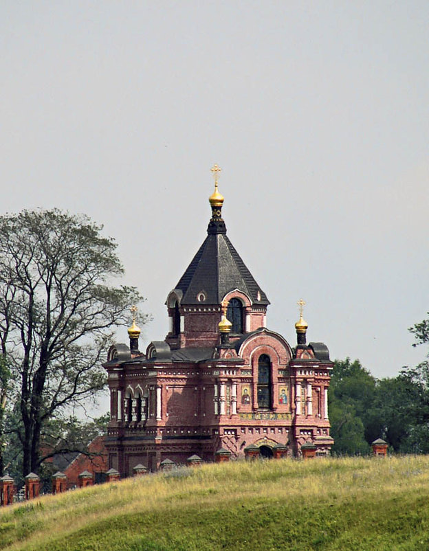 Пейзаж с храмом - Nikolay Monahov
