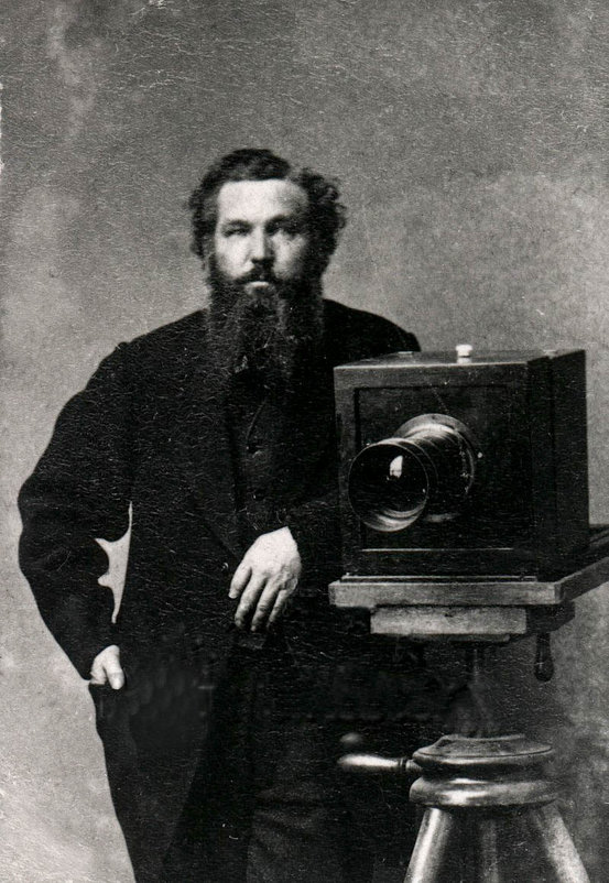 Александр Гарднер со своей фотокамерой (1860 г.). - Юрий Поляков