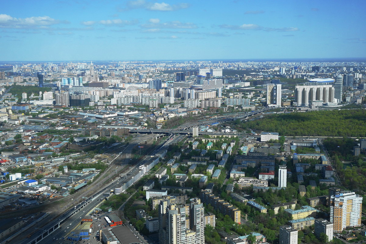 Виды Москвы с самой высокой смотровой площадки Европы - Маргарита Батырева