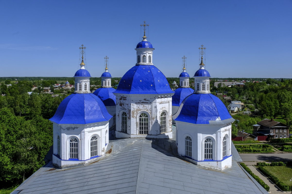 куполы Восресеньского кафедрального собор - Георгий А