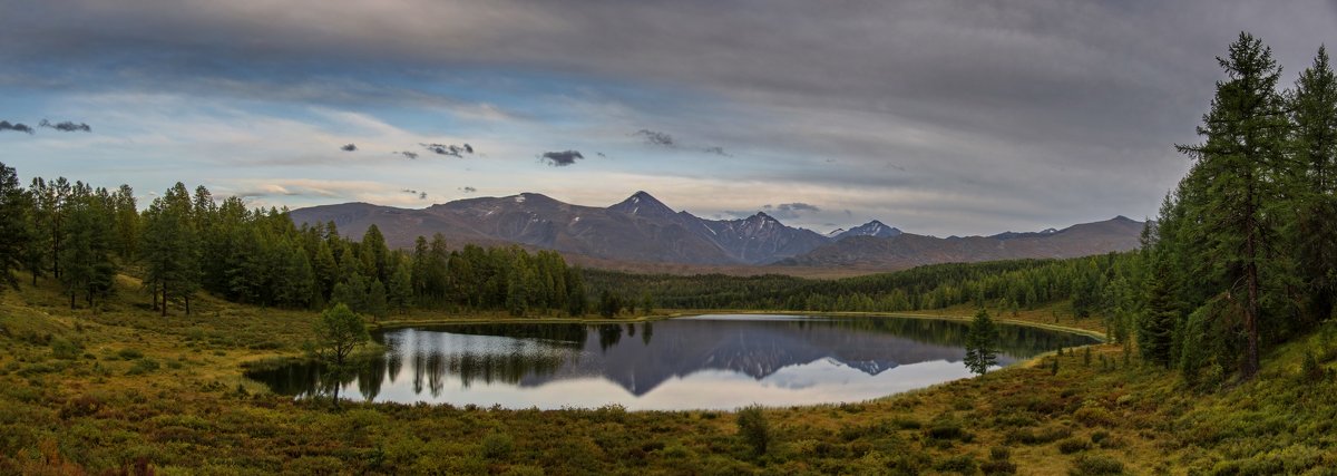 Озеро на Улаганском перевале - Виктор Четошников