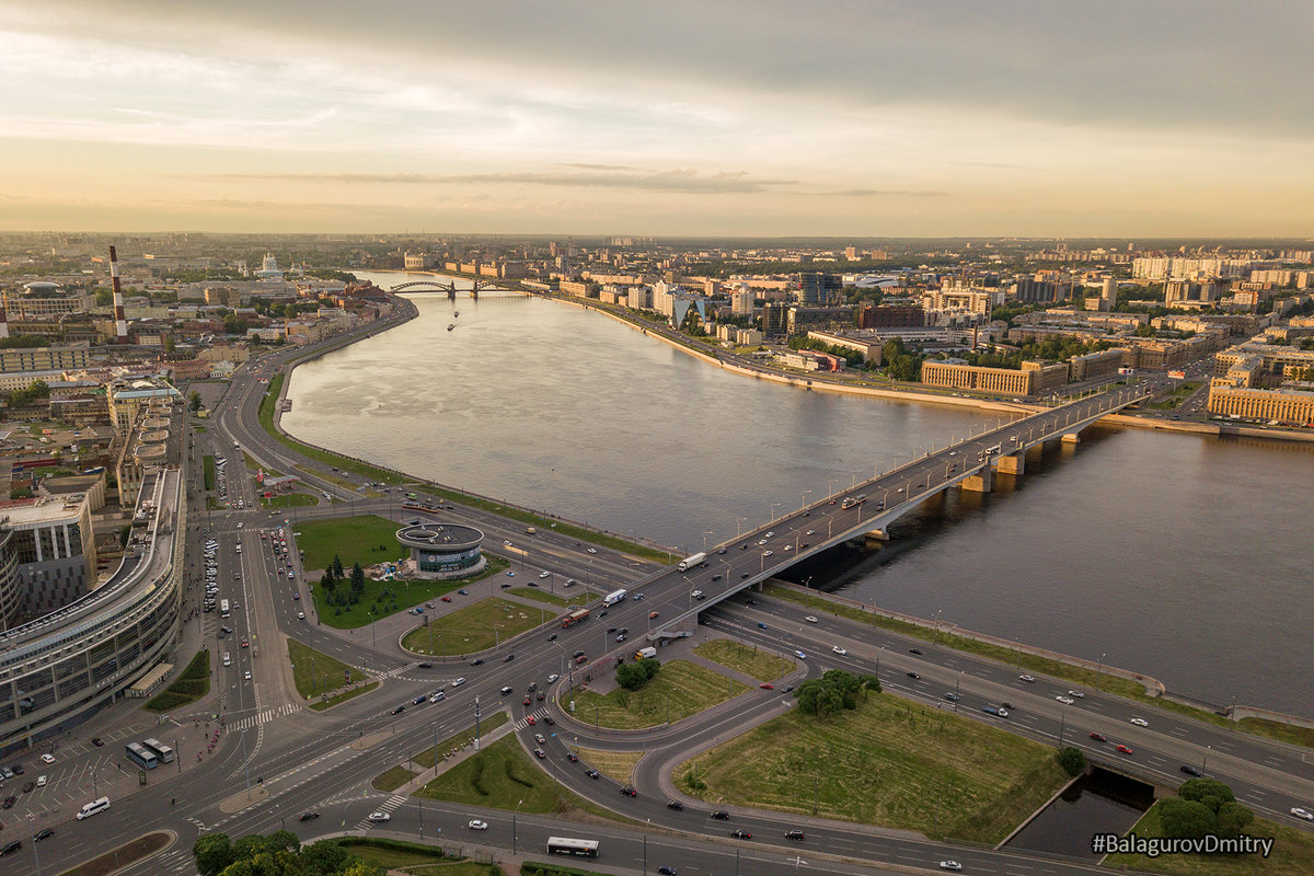 Мост Александра Невского в Санкт-Петербурге - Дмитрий Балагуров