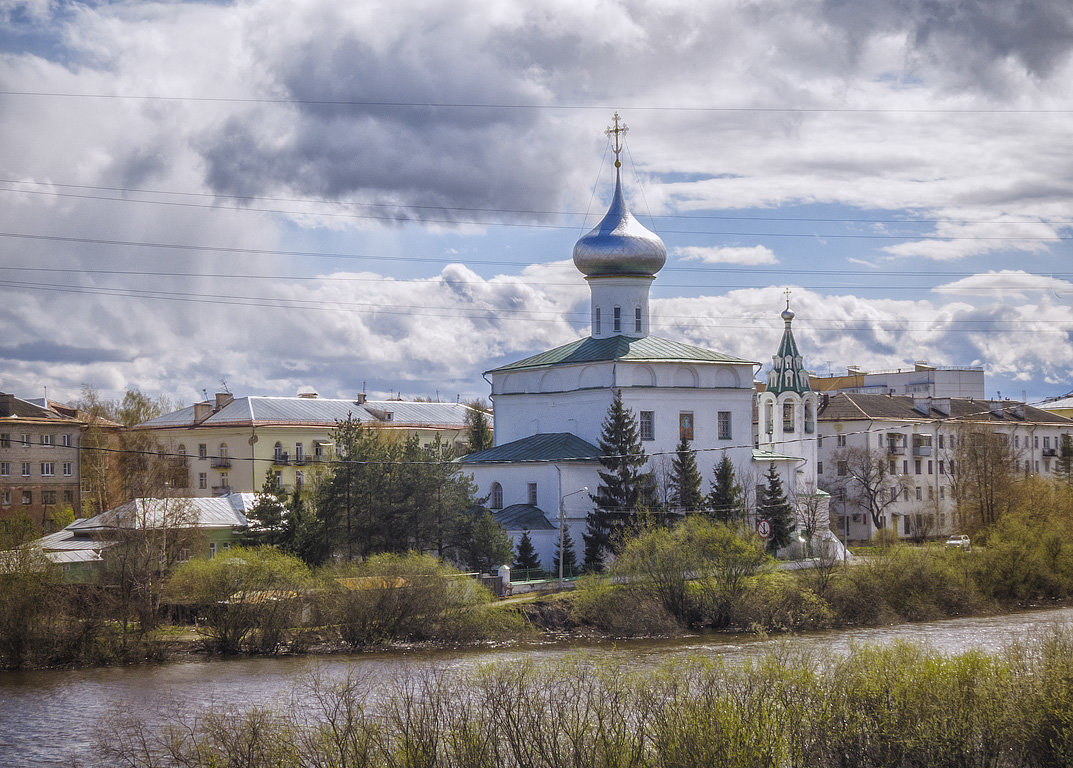 Храм Святого Апостола Андрея Первозванного на берегу Вологды - Сергей Цветков