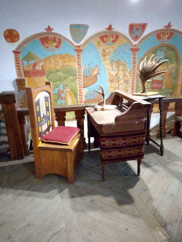 Внутреннее убранство одного из музеев в замке Выборга. - Светлана Калмыкова