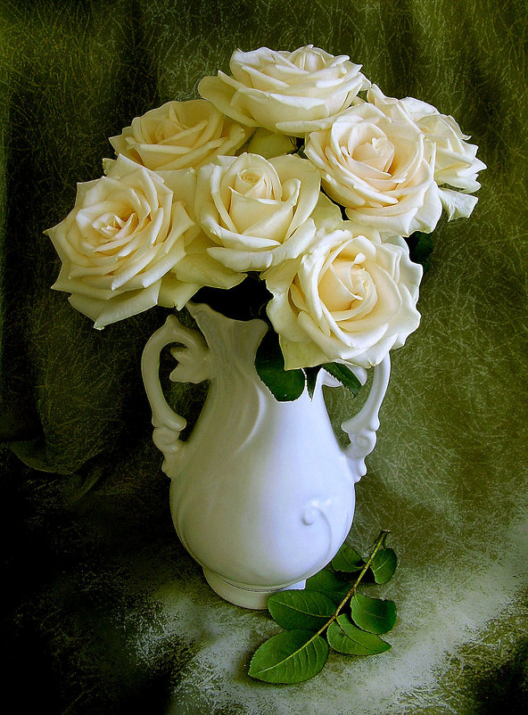 Букет белых роз. - Nata 