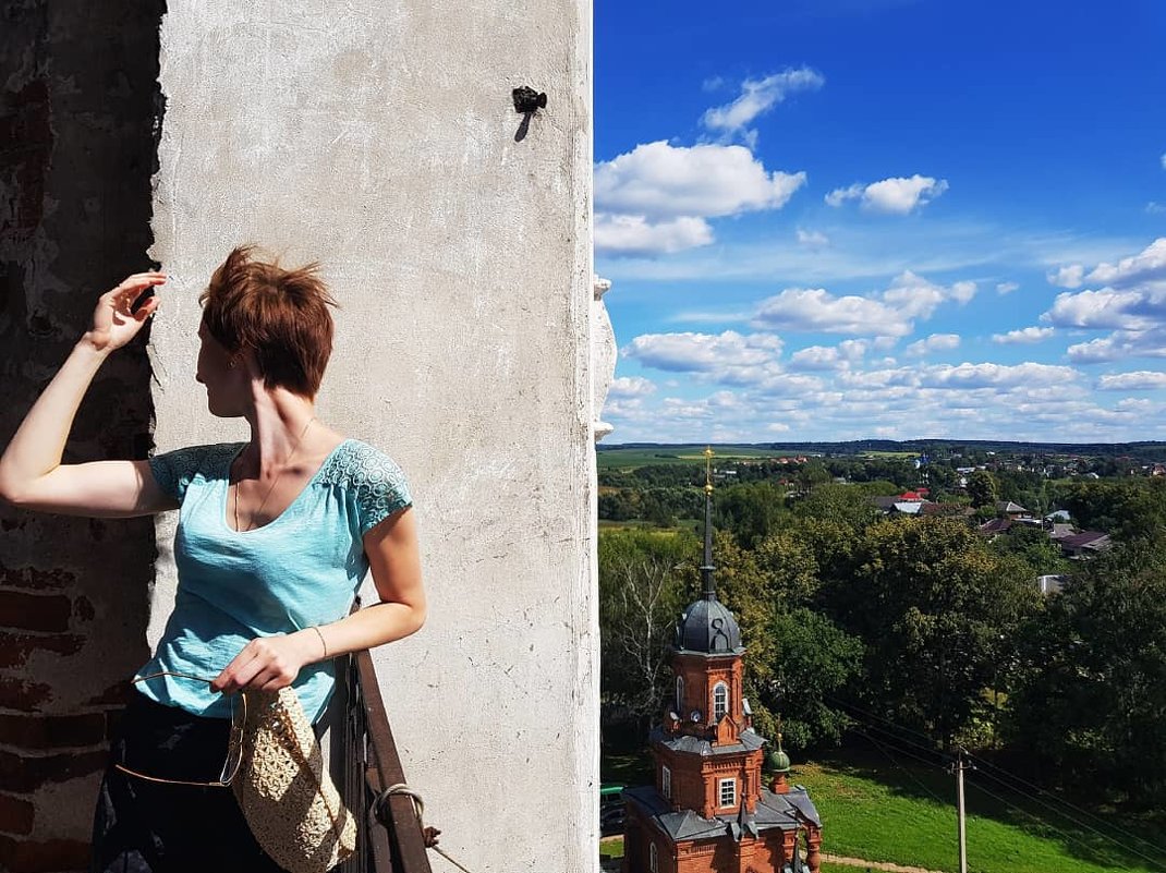 С башни Волоколамского кремля - Наталья Горшкова