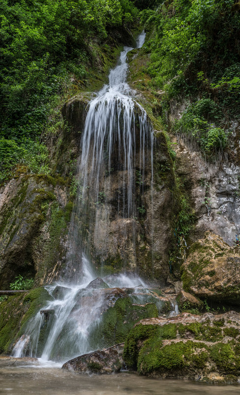 Водопад мужские слезы Абхазия