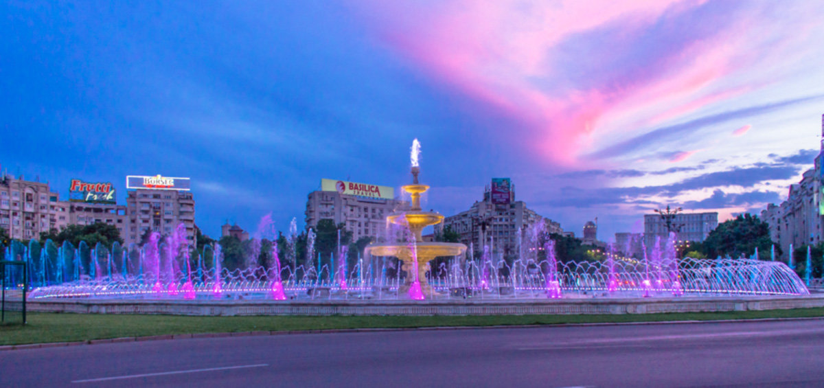Бухарест фонтан - Адик Гольдфарб