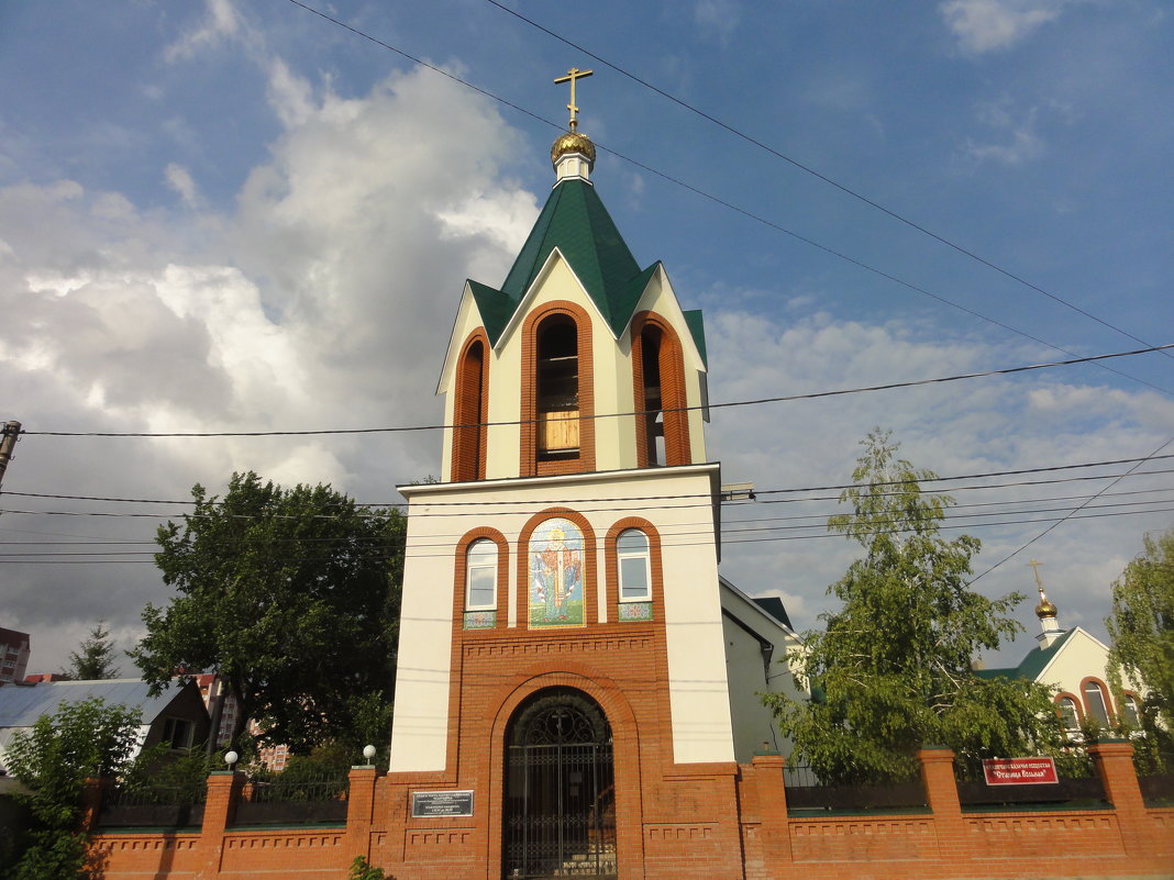 Церковь Николая Чудотворца - марина ковшова 