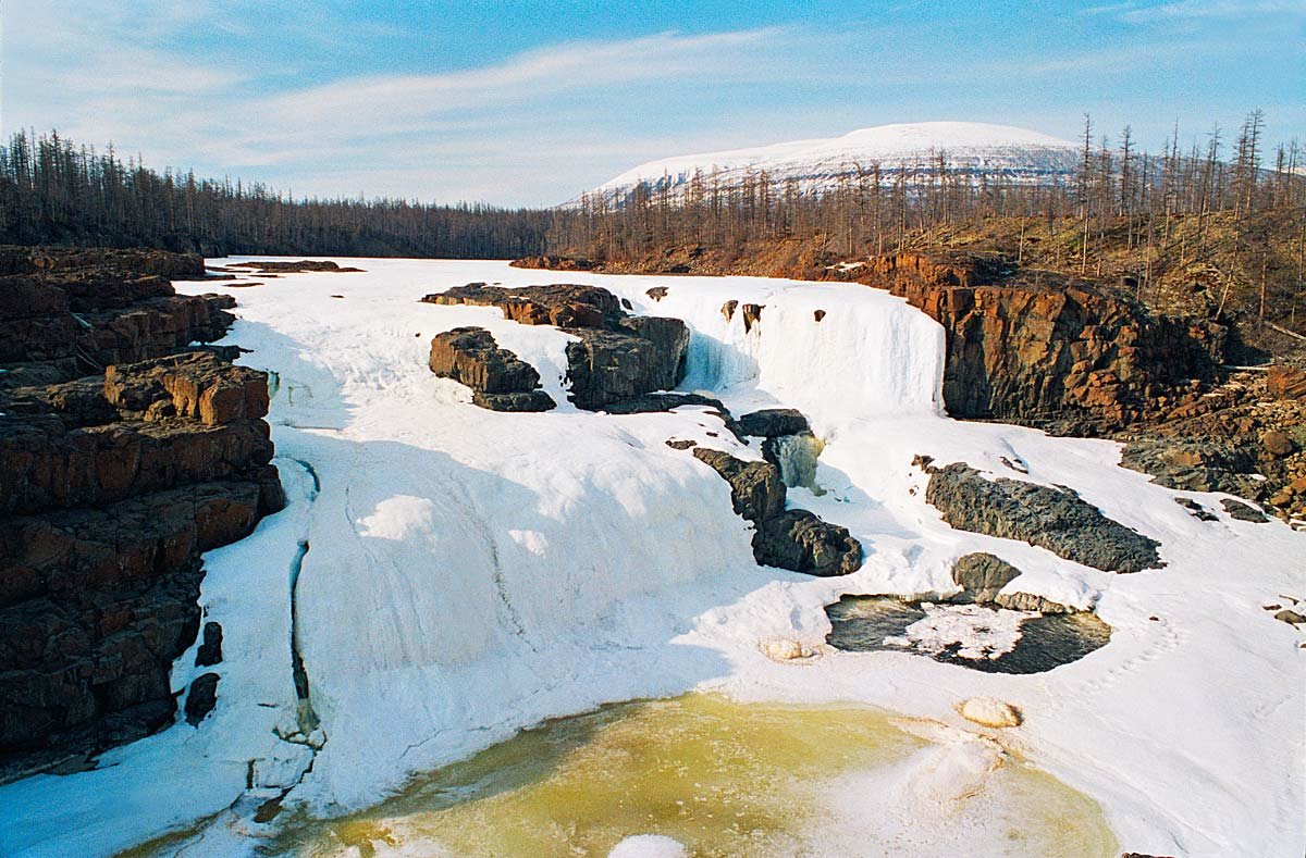 Водопад на реке Дулисмар - Сергей Курников