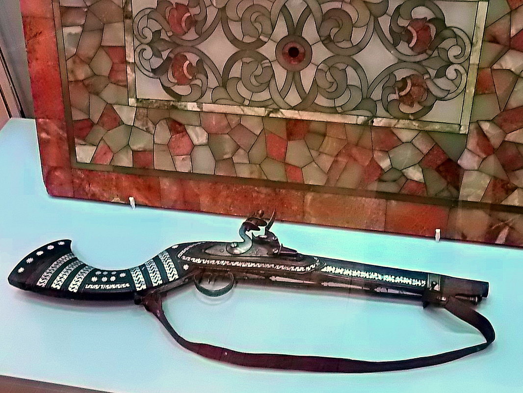 Инкрустированное ружьё второй половины XIX века, Иран - Елена 