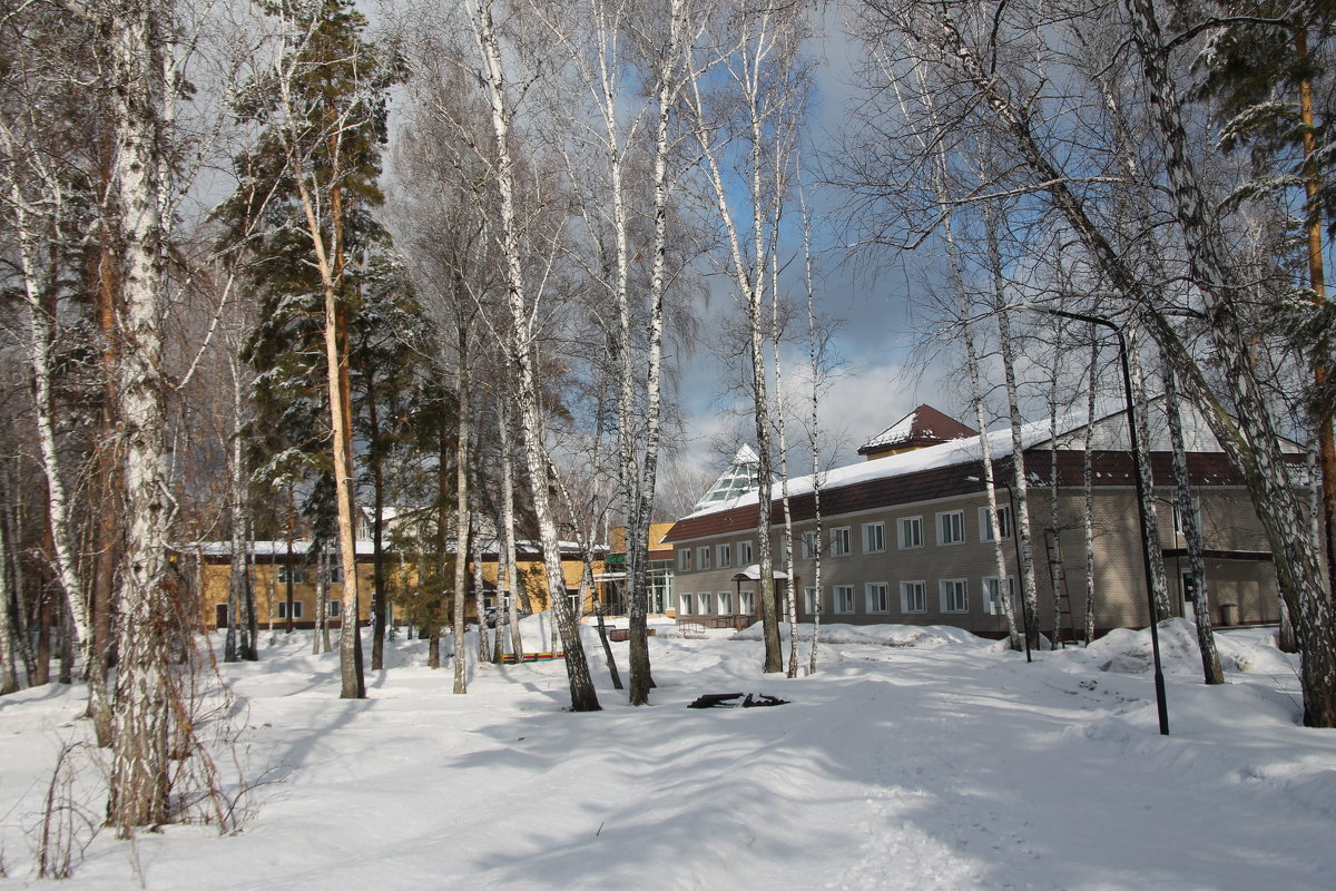 Корпуса санатория - Олег Афанасьевич Сергеев