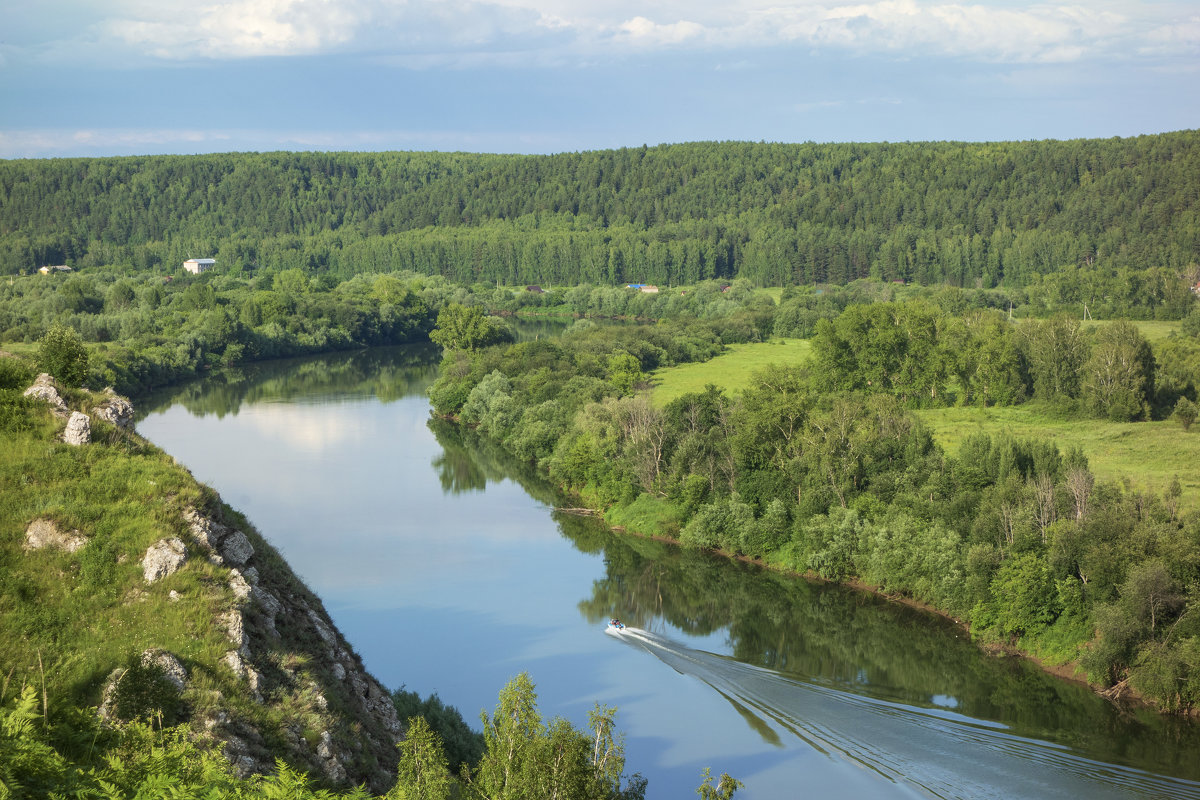 Река Сылва Пермский край